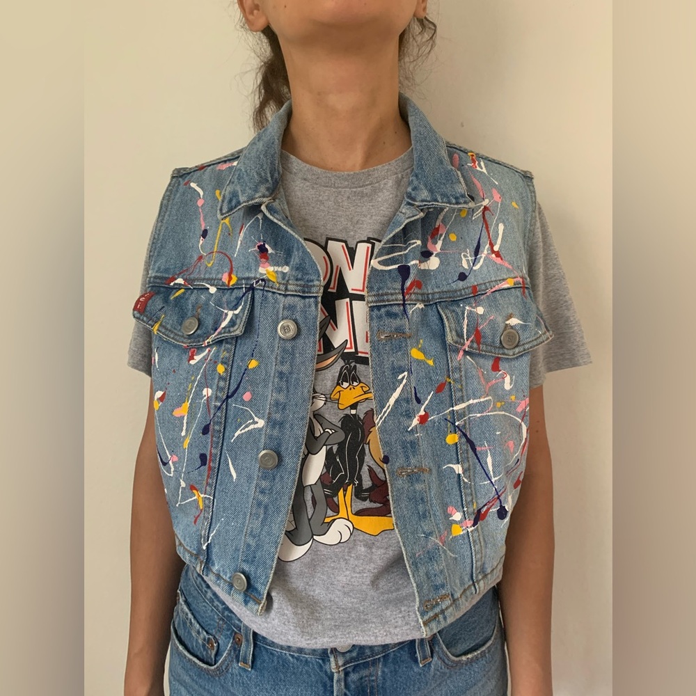 Vintage Denim Vest